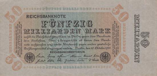 50 Milliarden Mark ro.116i